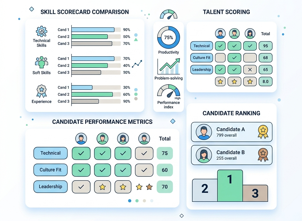 Talent Analytics & Ranked Dashboards